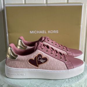 Michael Kors Poppy Lace Up Sneaker